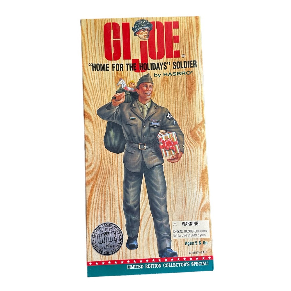 Vintage 1996 Gi Joe “home for the holidays” soldier